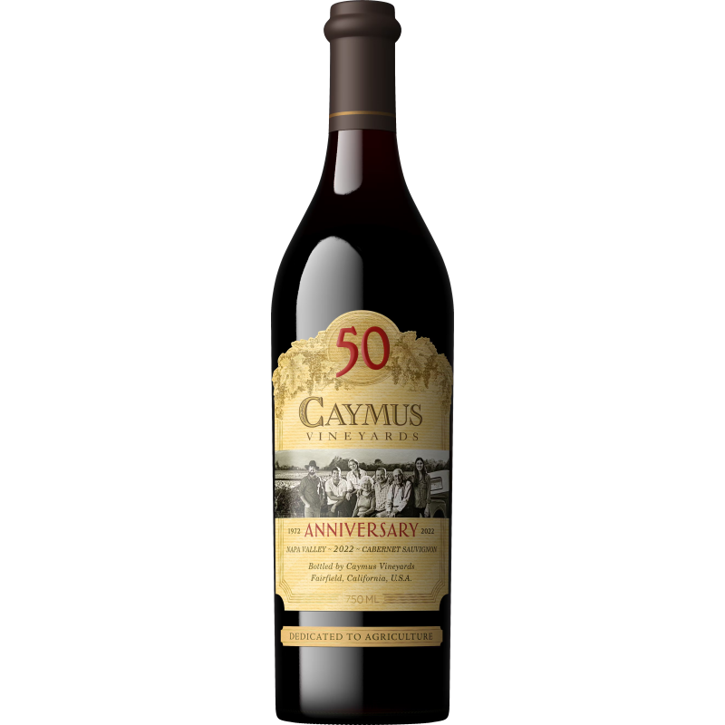 Caymus Cabernet Sauvignon 2022 50 Year Anniversary - Image 1