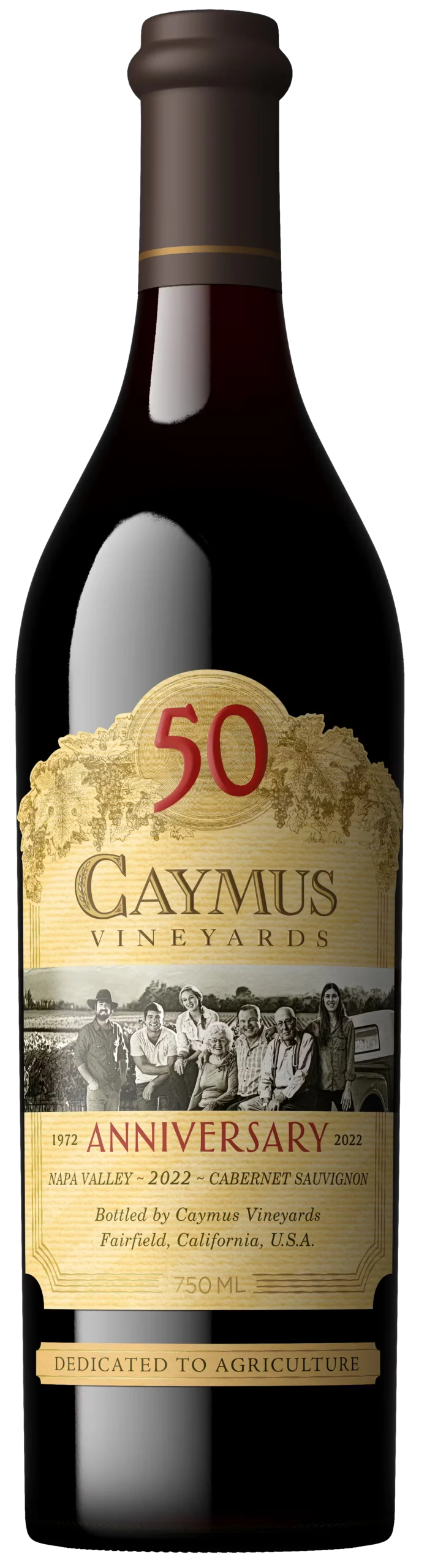 Caymus Cabernet Sauvignon 2022 50 Year Anniversary - Image 1