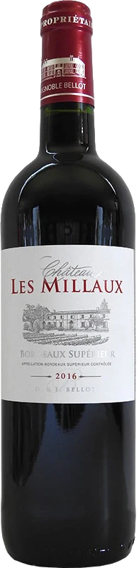 Château Les Millaux-merlot Bordeaux - Image 1