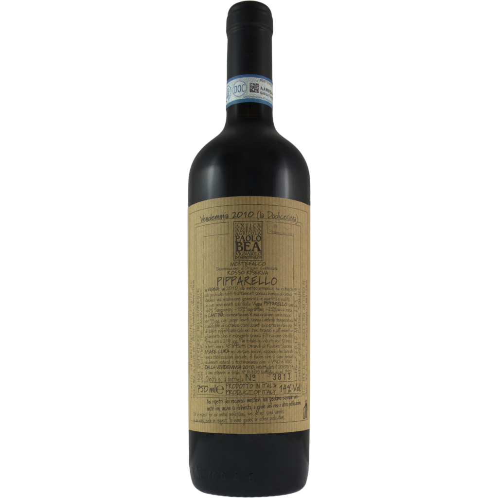Paolo Bea Pipparello Montefalco Rosso Riserva 2017