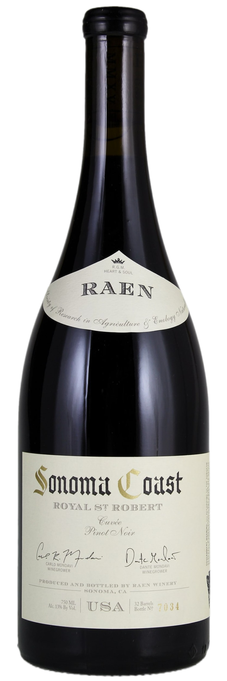 Raen Pinot Noir Coastal Royal St Cuvee 2019 - Image 1