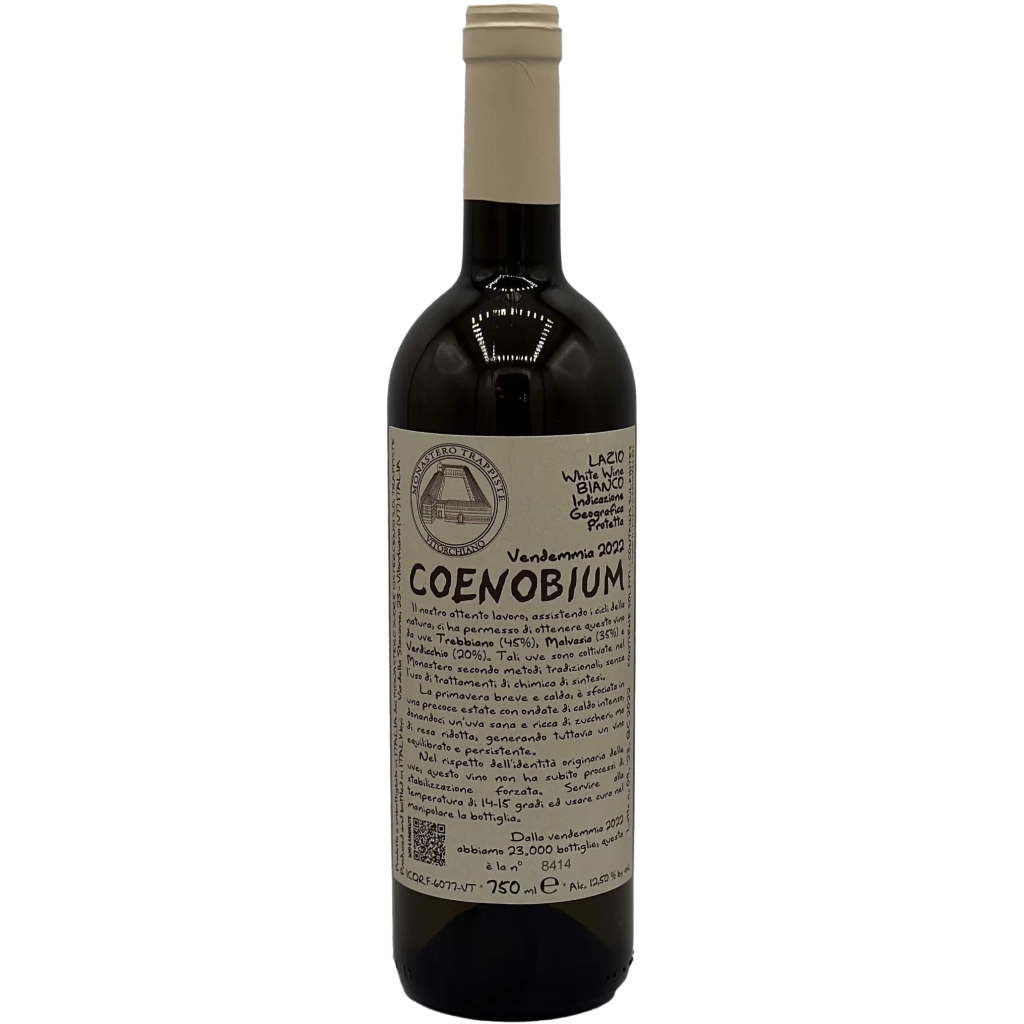 Monastero Trappiste Vitorchiano Coenobium Lazio Bianco IGT 2021
