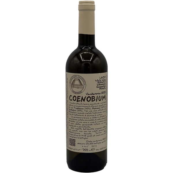 Monastero Trappiste Vitorchiano Coenobium Lazio Bianco IGT 2021