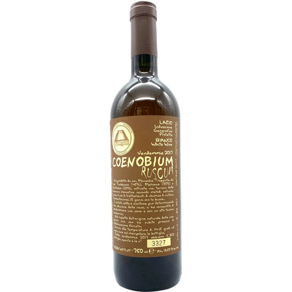 Monastero Trappiste Vitorchiano Ruscum Lazio Bianco IGT 2021