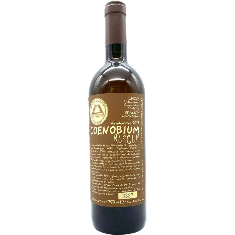 Monastero Trappiste Vitorchiano Ruscum Lazio Bianco IGT 2021 - Image 1