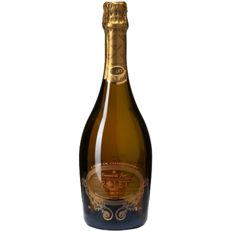 Domaine Rolet Cremant du Jura Blanc Brut Chardonnay 2016 - Image 1
