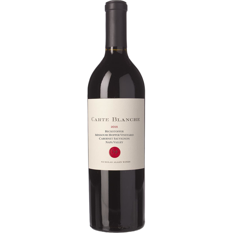 Carte Blanche Beckstoffer Missouri Hopper Vineyard Cabernet 2018 - Image 1