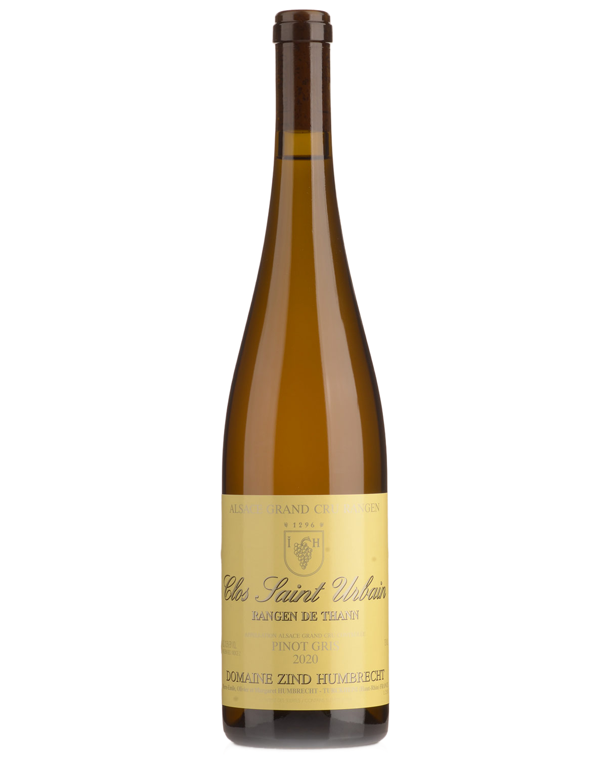 Domaine Zind Humbrecht Pinot Gris Grand Cru Rangen de Thann Clos St Urbain 2022 - Image 1