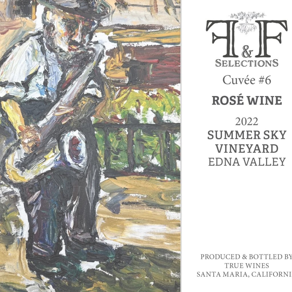 F&F Cuvee #6, 2022, Rose, Summer Sky Vineyard, Edna Valley 2022