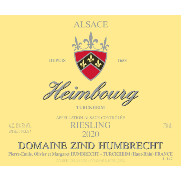 Domaine Zind-Humbrecht 2020 Vintage Assortment Case - Riesling