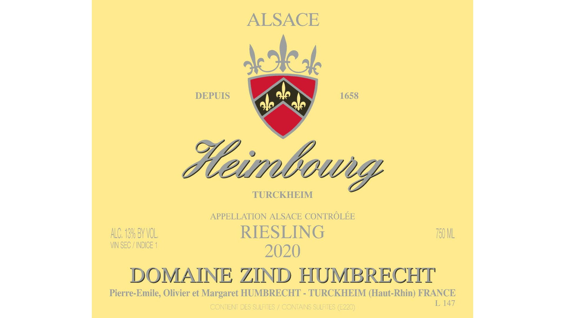 Domaine Zind-Humbrecht 2020 Vintage Assortment Case - Riesling - Image 1